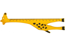Лінійка 15см пластик Giraffe COOLFORSCHOOL
