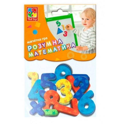 Магнитная игра Цифры и математические знаки укр (VT5900-01) 