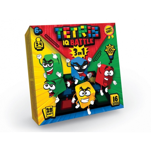 Розважальна гра "Tetris IQ battle 3in1" укр (10) рис. 1
