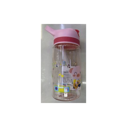 Пляшка-поїлка дитяча з трубочкою Music 450мл, R90617