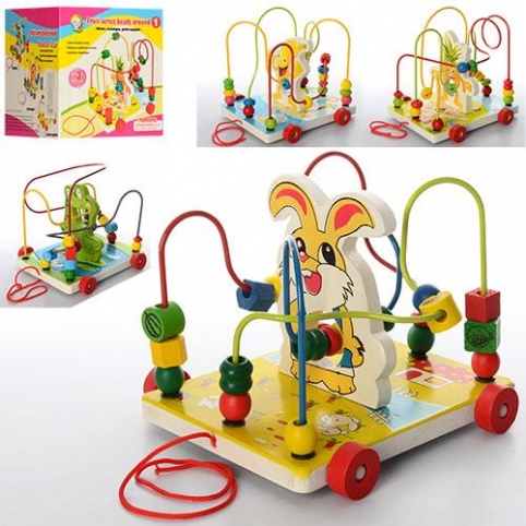 Деревянная игрушка Лабиринт Fun Toys зайчик MD 0986