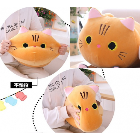 Мяка іграшка подушка Кішка 20см K6007