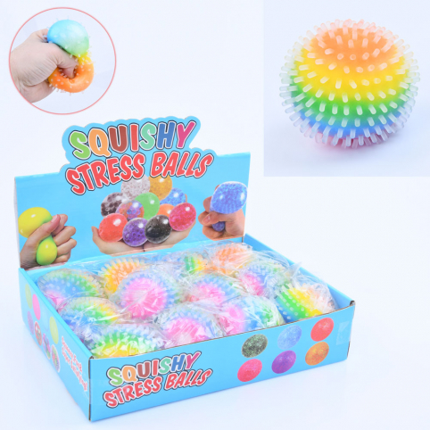Іграшка антистрес Мяч Веселка MS 3753
