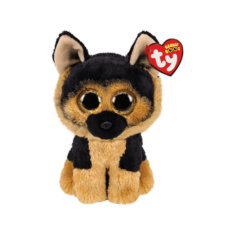 Дитяча іграшка мяконабивна TY Beanie Boos 36309 Німецька вівчарка GERMAN 15см