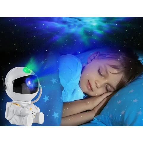 Нічник Астронавт міні Star Projector Galaxy Night Light HR-F3