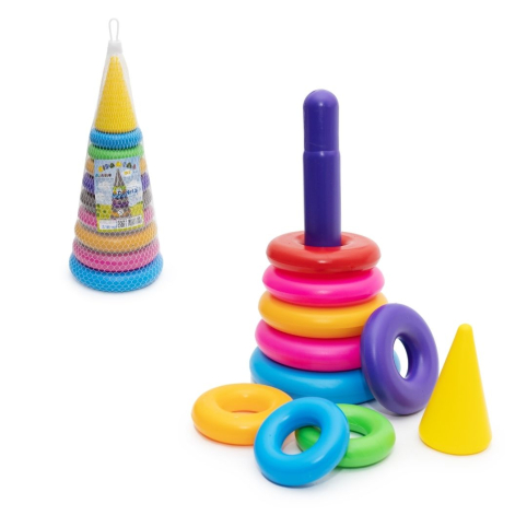 Іграшка дитяча Піраміда № 2 арт018, Бамсик