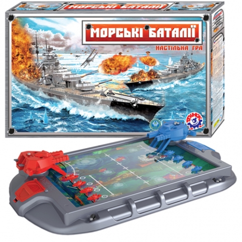 Настільна гра &quot;Морські баталії ТехноК&quot;, арт.1110 рис. 1