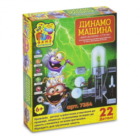 Игра "Динамо машина" FUN GAME в кор. 7*4*22см /12/ рис. 1