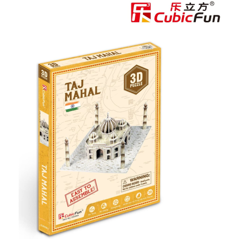 CubicFun Тривимірна головоломка-конструктор "ТАДЖ МАХАЛ" серія міні S3009h