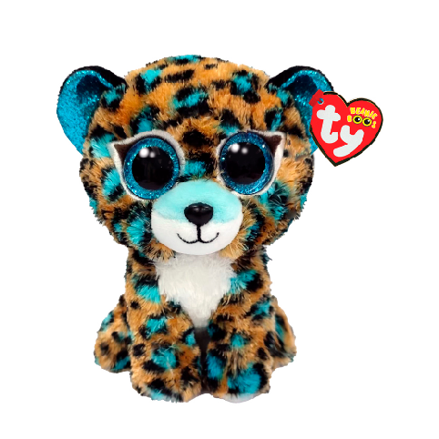 Дитяча іграшка мяконабивна TY Beanie Boos 36691 Леопард COBALT 15см, 36691