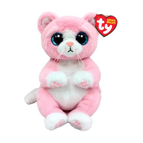 Дитяча іграшка мяконабивна TY BEANIE BELLIES 41283 Рожеве кошеня LILLIBELLE, 41283