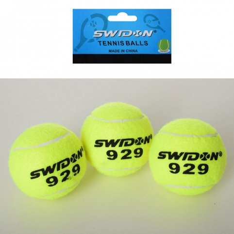 Тенісні мячі MS 1178-1, 1 сорт, 40% натур. шерсть, тренув,  6,5 см
