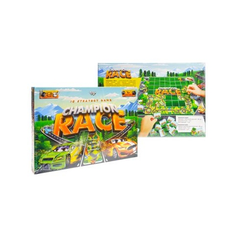НАСТОЛЬНАЯ  ИГРА "CHAMPION RACE", DANKO TOYS G-CR-01-01