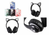 Навушники С 53220 Котячі вушка,підсвіч,бездротовіBluetooth,радіо,мікрофон,USB,2,4GHz,кор