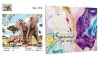 Картина по номерам "Слоненок и жираф - лучшие друзья",  40х50 см, VA-1733КС