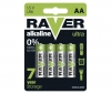 Батарейка RAVER  В7921 Ultra Alkaline (AA) LR06 блістер 4 шт.
