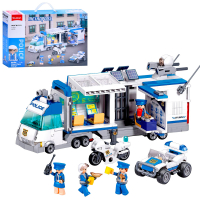 Конструктор SLUBAN M38-B1219 Metropolis: Командний автомобіль, 510 дет.