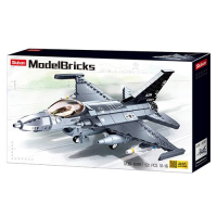 Конструктор SLUBAN M38-B0891 "Model Bricks": Військовий літак, 521 дет.  рис. 1