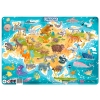 R300174 Пазл з рамкою Євразія 21*30*0,3см DoDo рис. 1