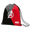 Сумка для взуття YES SB-10 Marvel.Avengers, сірий/червоний/чорний