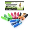 Скакалка MS 0345 (144шт) 280см, веревка нейлон, счетчик, мягкие ручки, 4 цвета, в кульке, 14-25см рис. 1