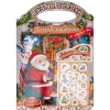 Святкова розмальовка "Зимові сюжети до Новорічних свят" з наклейками в пакетику