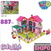 Конструктор-домик Limo Toy KB 101 домик 887 деталей