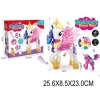 ПОНІ UNICORN HAPPY TIME 2099, СВІТЛО, ЗВУК, ГРЕБІНЕЦЬ