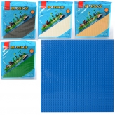 Конструктор SLUBAN M38-B0833 (90шт) игровое поле, 25,5-25,5-0,5см, 5цветов, в кульке, 28-31-1см рис. 1
